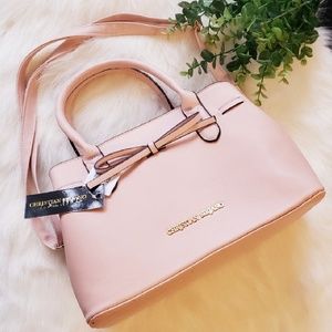 Christian siriano blush pink crossbody satchelNWOT